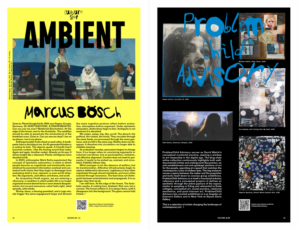 Culture Slop Season One [Print Edition]