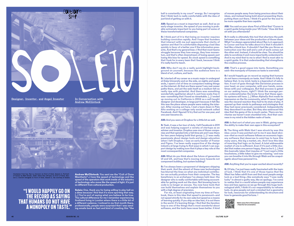Culture Slop Season One [Print Edition]