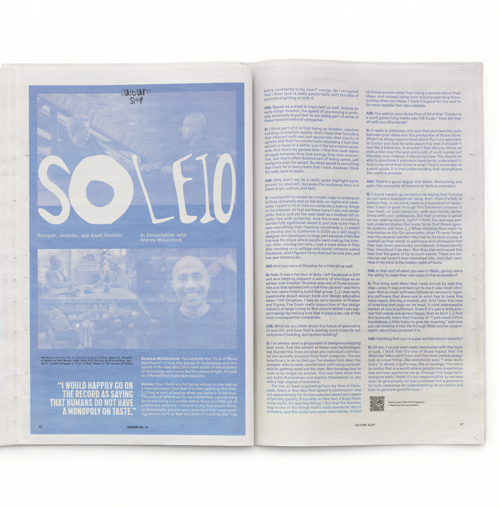 Culture Slop Season One [Print Edition]